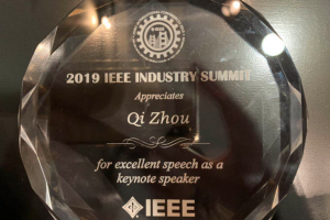 QuarkChain 創始人周期博士參加 2019 年 IEEE 去中心化應用和基礎設施國際會議，講解玻色子共識